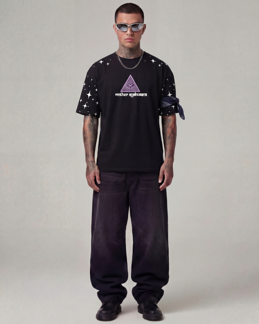 Mother Ayahuasca Oversized Black Unisex T-shirt