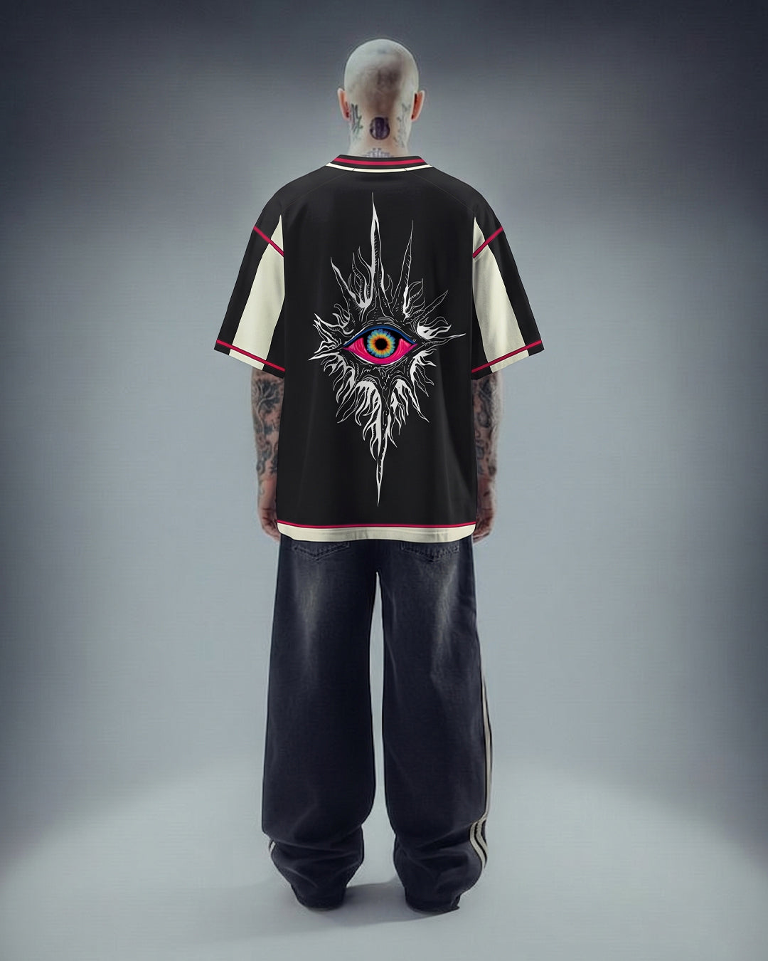 The Eye Vneck Unisex Jersey