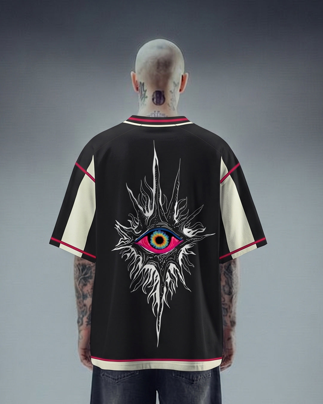 The Eye Vneck Unisex Jersey