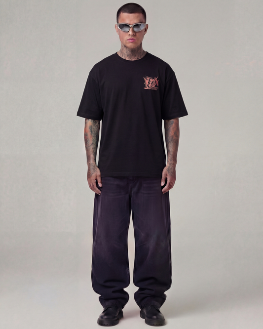 Fuck Y'all Softies Oversized Black Unisex T-shirt