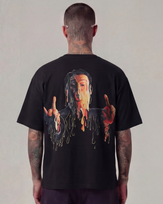 Fuck Y'all Softies Oversized Black Unisex T-shirt