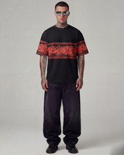 Eternal Dragon Oversized Black Unisex Tshirt