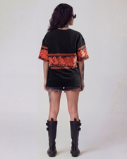 Eternal Dragon Oversized Black Unisex Tshirt