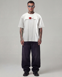 Discipline>Motivation Oversized Offwhite Unisex T-shirt