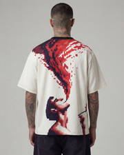 BAVA Signature Oversize Offwhite Unisex Tshirt