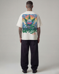 420 Friendly Oversized Offwhite Unisex T-shirt