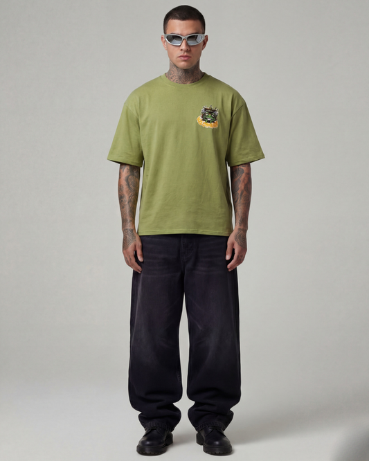 420 Community Oversized Green Unisex T-shirt