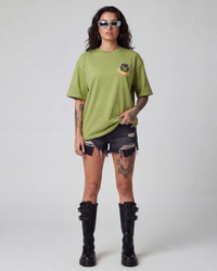 420 Community Oversized Green Unisex T-shirt