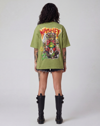420 Community Oversized Green Unisex T-shirt