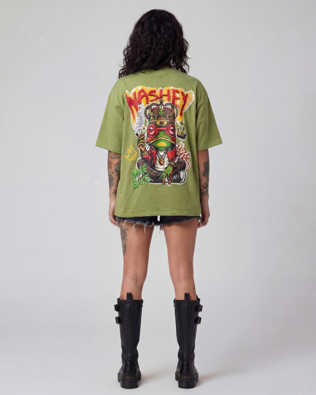 420 Community Oversized Green Unisex T-shirt