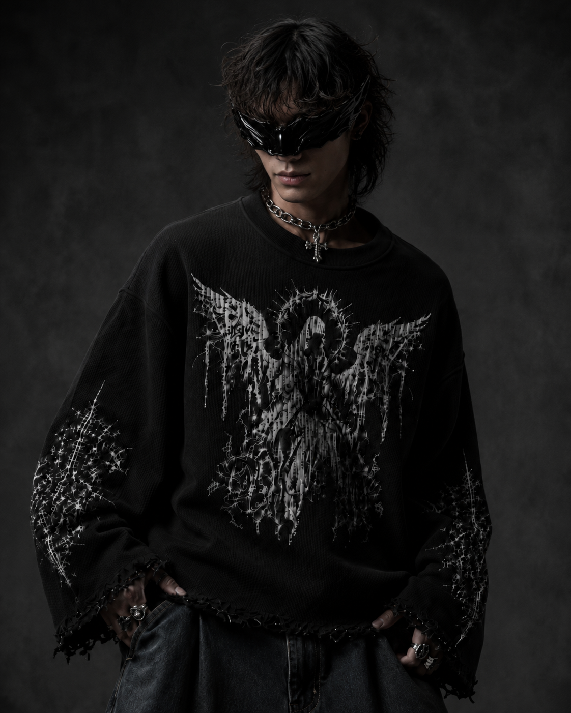 Dark Angel All Season Black Sweatshirt