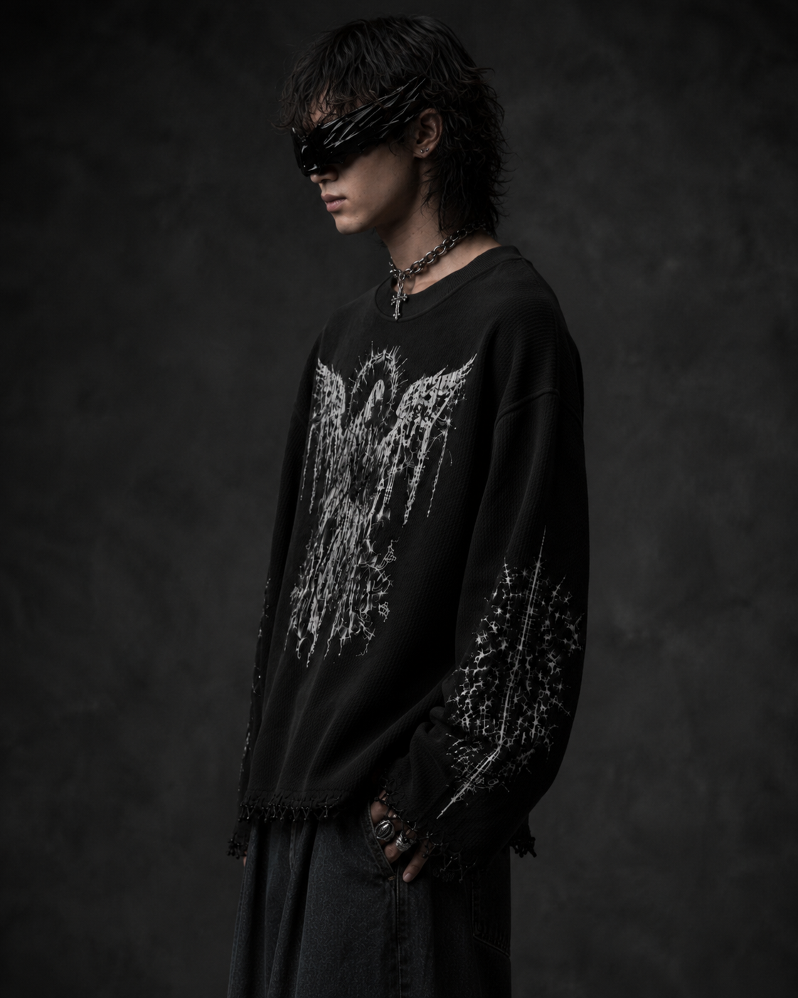 Dark Angel All Season Black Sweatshirt