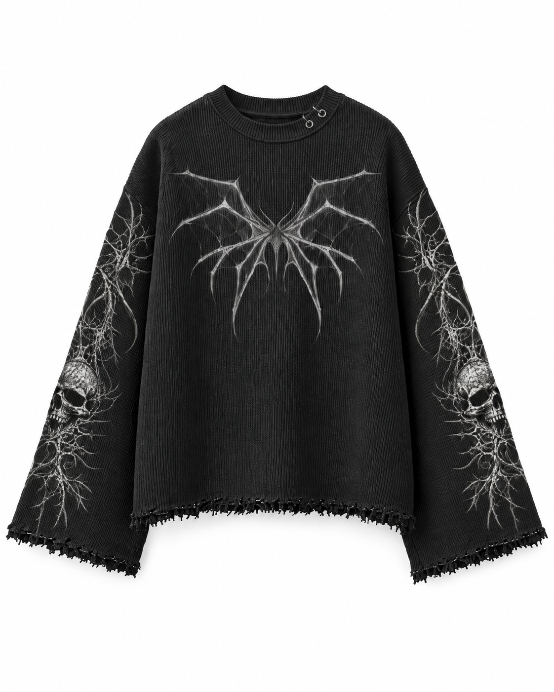 THE SOUL COLLECTOR BLACK UNISEX SWEATSHIRT (BOXYFIT)
