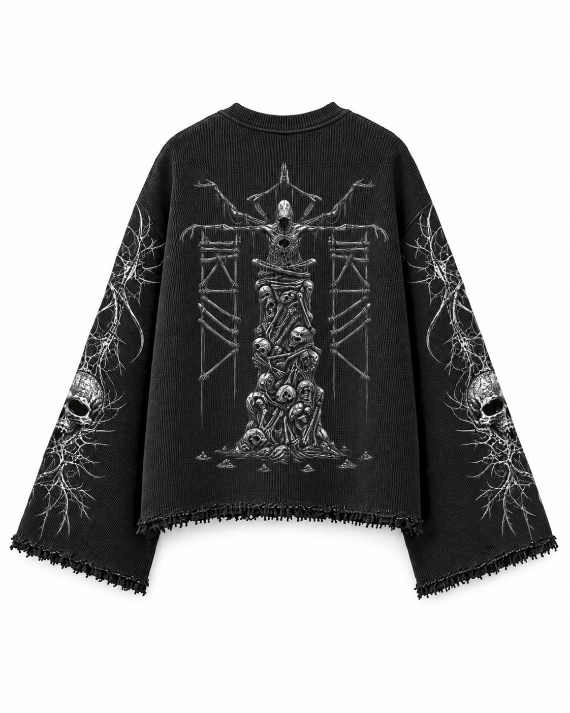 THE SOUL COLLECTOR BLACK UNISEX SWEATSHIRT (BOXYFIT)