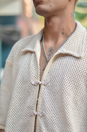 PRE ORDER - Crochet Oversized Summer Shirt