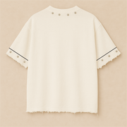 KALAKAAR OVERSIZE UNISEX OFF-WHITE TSHIRT (BOXYFIT)