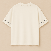 KALAKAAR OVERSIZE UNISEX OFF-WHITE TSHIRT (BOXYFIT)