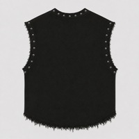 BURY THE OLD SELF UNISEX BLACK VEST (BOXYFIT)