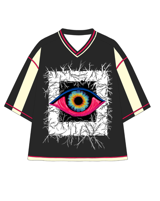 The Eye Vneck Unisex Jersey