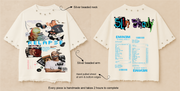 EMINEM OVERSIZE UNISEX OFF-WHITE TSHIRT (BOXYFIT)